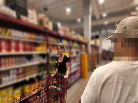 超グラマラスボティの人妻がスーパーで逆ナン！？自宅に誘われ大胆濃厚SEX！！　オクタビア（24）　サンプル画像03